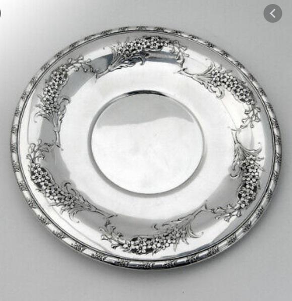 sterling bowl Wallace Larkspur  sterling dish (1 of 2)