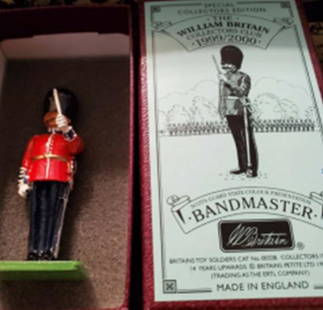 British Soldier with box: made in England