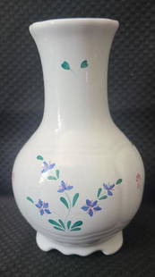 Hand-Painted, Herend Primrose Petite Blue / Green: Hand-Painted, Herend Primrose Petite Blue / Green Floral VASE makers mark