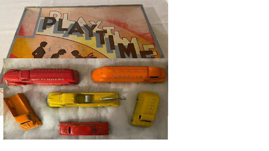 Tootsietoy Vehicle Truck Set #8000 + Box (1 of 5)