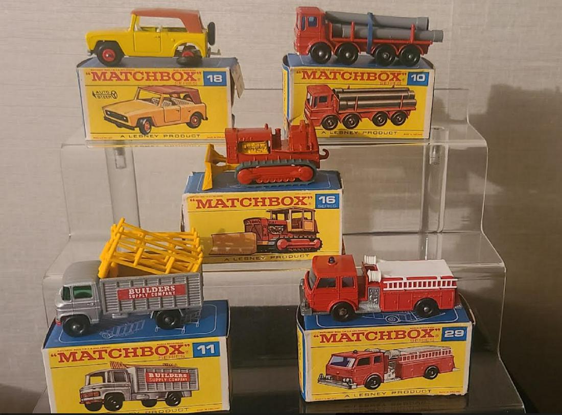 Matchbox Lensey Vehicles Superfast Cars + original box (1 of 4)