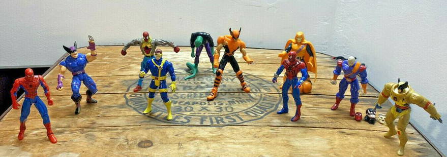 Marvel X-Men X-Force Action Figures 10 1990s: Marvel X-Men X-Force Action Figures 10 1990s