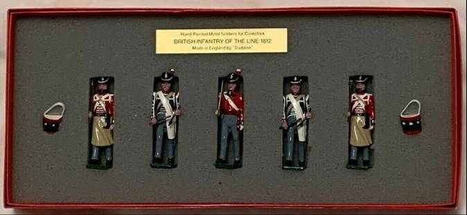 Britain Soldiers Line 1812 Set B1 B: Traditional British Infantry of the Line 1812 Set B1 B (6)