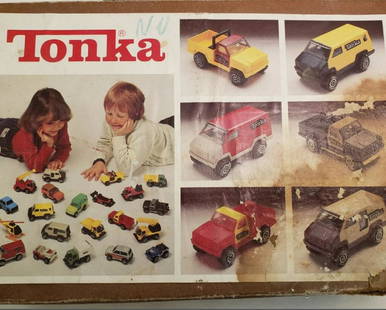 Tonka Gift Set #427 Scrambler + box 1978: Tonka Gift Set #427 Scrambler. Includes 6 car + box