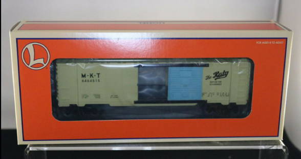 LIONEL TRAIN SET CAR 6-29236 M-K-T The KATY Girl +box: LIONEL TRAIN SET CAR 6-29236 M-K-T The KATY Girl Box Car +Box