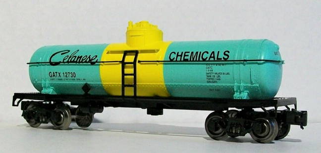 LIONEL TRAIN SET CAR CHEMICALS SINGLE DOME TANK CAR +: LIONEL K-LINE 6-22319 CHEMICALS SINGLE DOME TANK CAR+ BOX