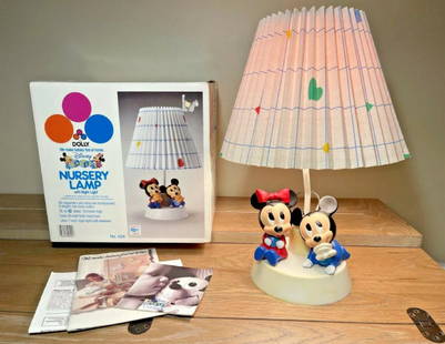 Walt Disney Mickey Mouse Lamp + NIGHTLIGHT +BOX: Walt Disney Mickey Mouse Lamp + NIGHTLIGHT +BOX