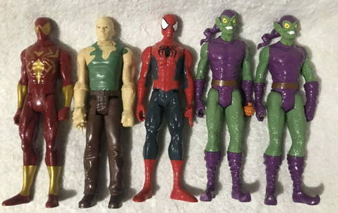 Spider-Man 12 Inch Action Figure Lot The Avengers: Spider-Man 12 Inch Action Figure Lot The Avengers