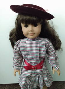 American Girl Doll 18" Samantha with two outfits +l box: American Girl Doll 18" Samantha with two outfits +l box