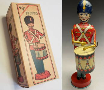 J. Chein Tin Toy Lithograph  works. 109 + box