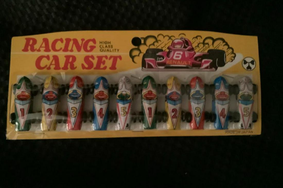 Japanese Tin Racing Litho Mini Vehicle pack(10 pc) (1 of 1)