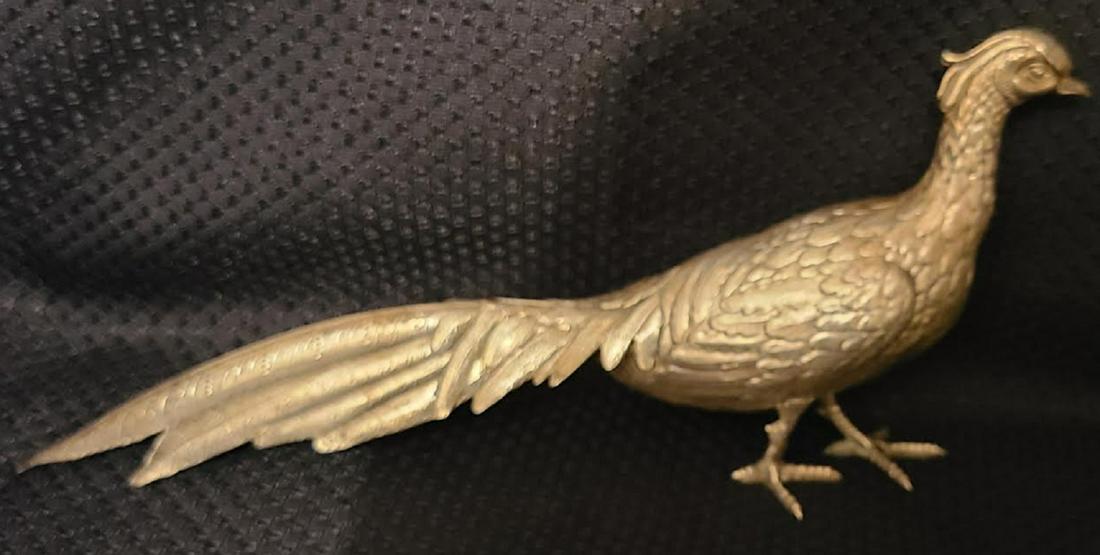 Spanish Sterling Silver Large .925 Pheasant 10 .8 Inches (1 of 9)