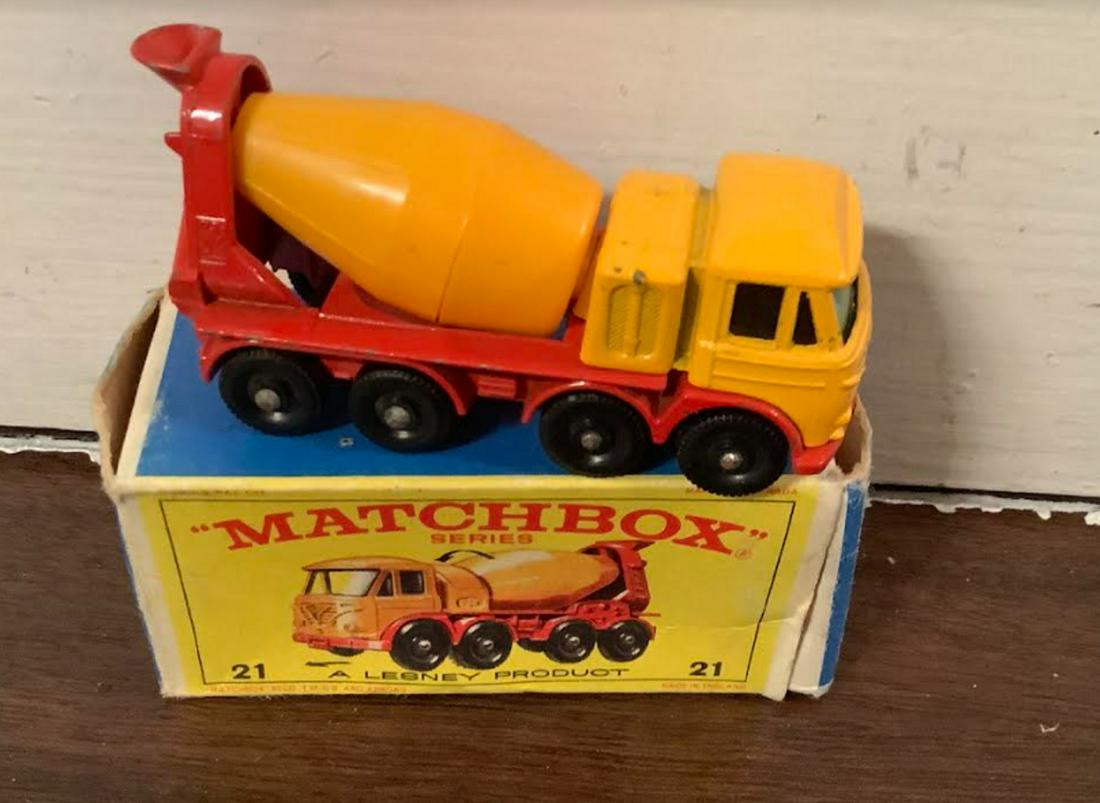 Matchbox Lesney Vehicle #21 with box: Matchbox Lesney Vehicle #21 with box