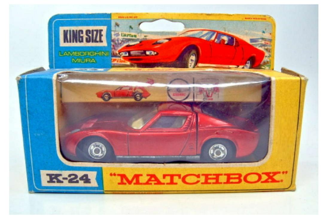 Matchbox King size K-24 Lamborghini: Matchbox King size K-24 Lamborghini