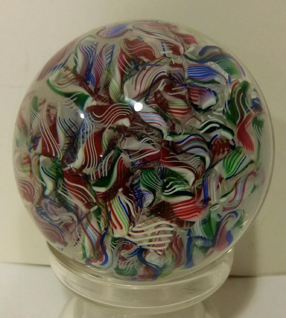 Baccarat  Crystal Scramble Paperweight signed (1 of 4)