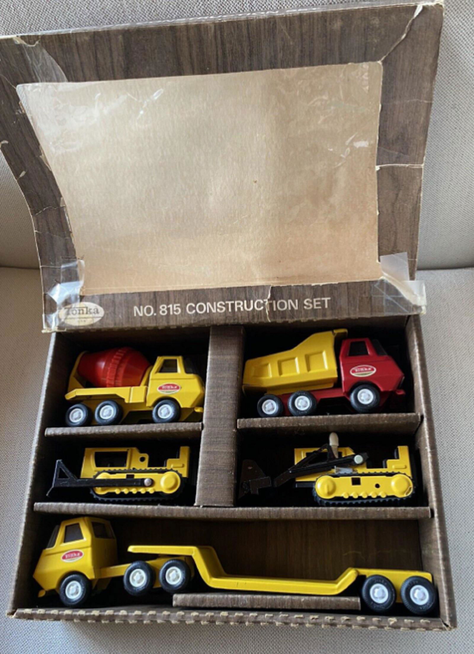 TINY TONKA Construction Set # 815 in Box (1 of 7)