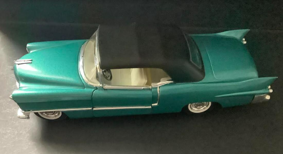 SOLIDO TEAL 10 INCH CADILLAC ELDORADO 1953 MADE IN FRANCE (1 of 6)