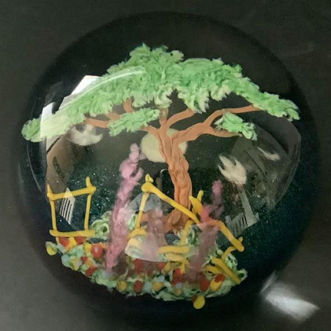 Mayauel Ward SIGNED Midnight Tree Paperweight Mayauel Ward (1 of 5)