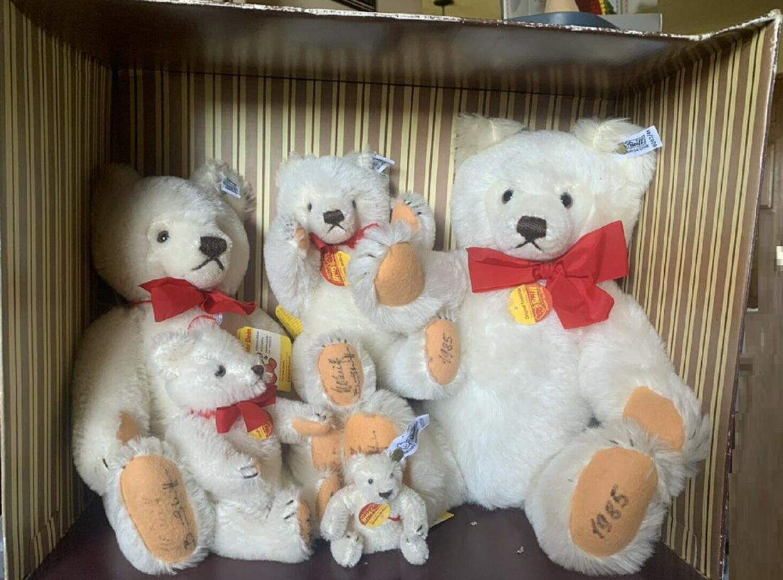 Steiff Exhibition Bear ホワイト値下げ中 Steiff Exhibition Bear ホワイト値下げ中