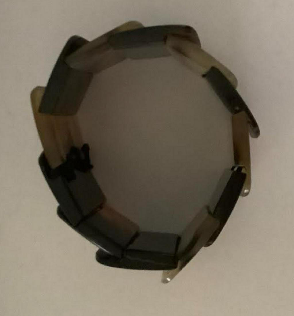 Horn Bead natural Cuff Bracelet: Horn Bead natural Cuff Bracelet