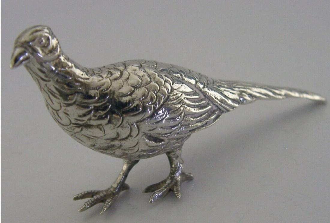 Sterling Silver Figurine It is hallmarked with import marks for London 1907 (1 of 6)