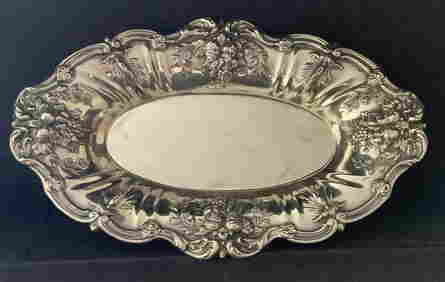 Reed & Barton "Francis I" Sterling Silver Tray Bowl Makers Mark (1 of 6)
