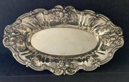 Reed & Barton "Francis I" Sterling Silver Tray Bowl Makers Mark (1 of 6)