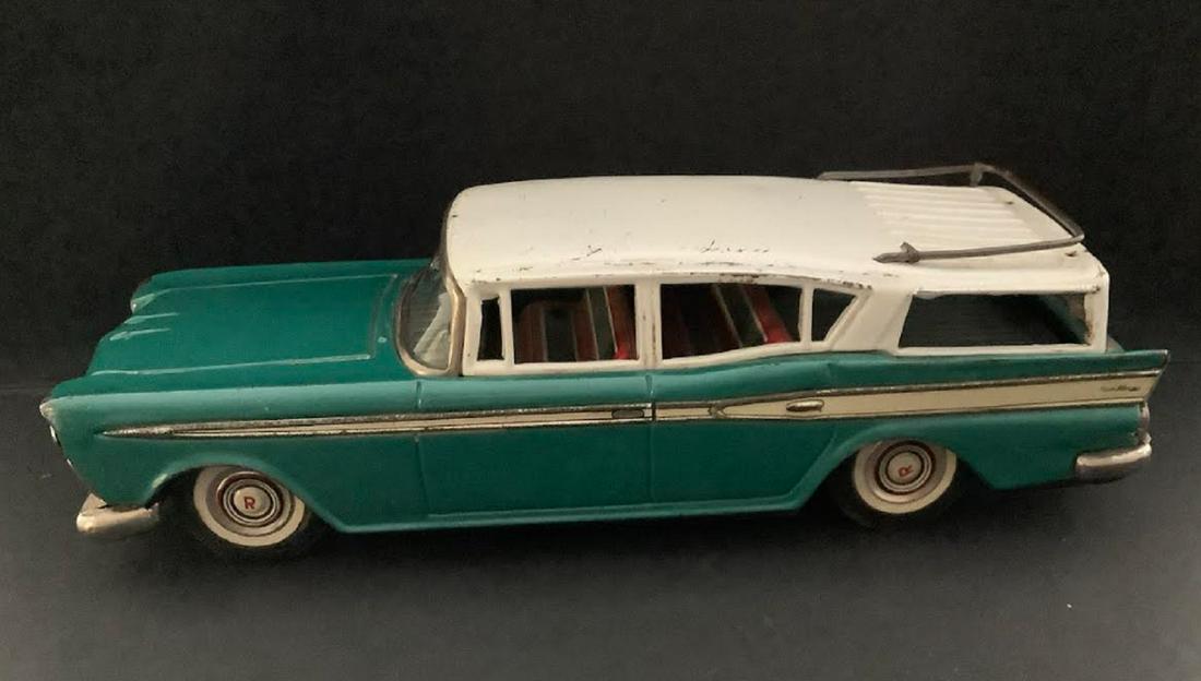 RAMBLER TIN STATION WAGON 11 INCHES RARE!: RAMBLER TIN STATION WAGON 11 INCHES RARE!