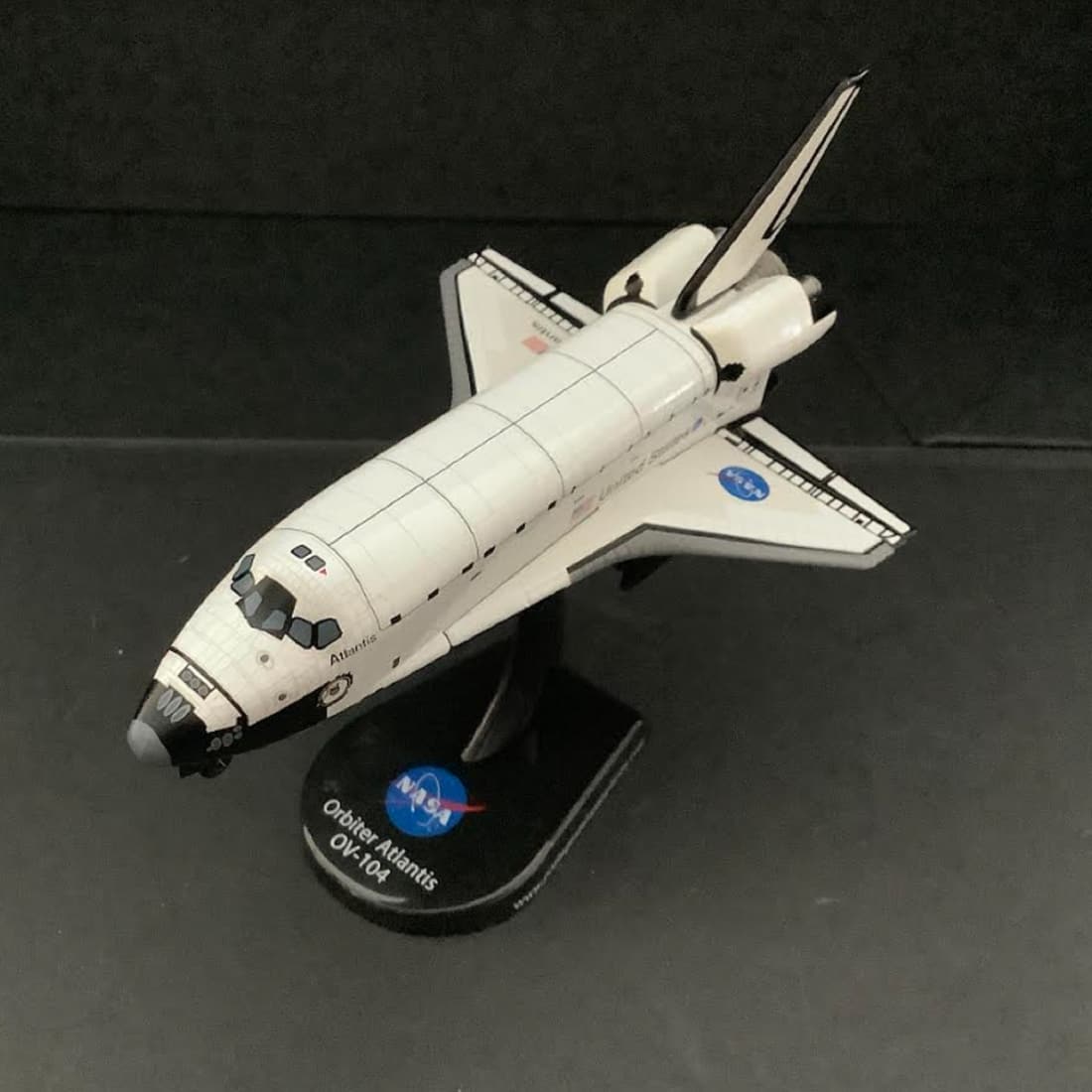 NASA Space Shuttle ATLANTIS ORBITER OV 104  Diecast Metal Model (1 of 5)