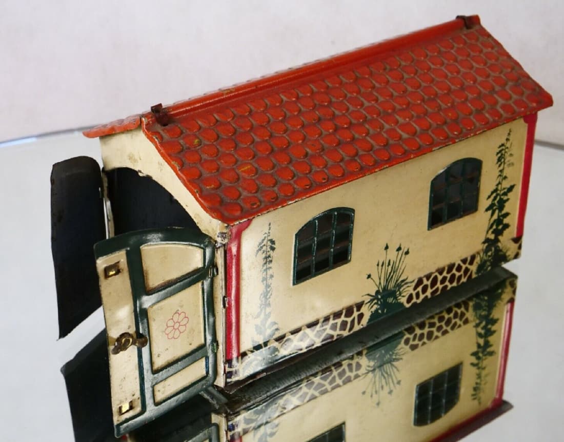 LEHMANN Tin Toy Garage #771 Made in Germany 1920 (1 of 8)