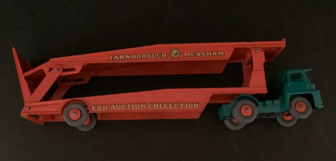 MATCHBOX LESNEY LONG KINGS SIZE VEHICLE K-8 Guy Warrior Car Transporter (1 of 4)
