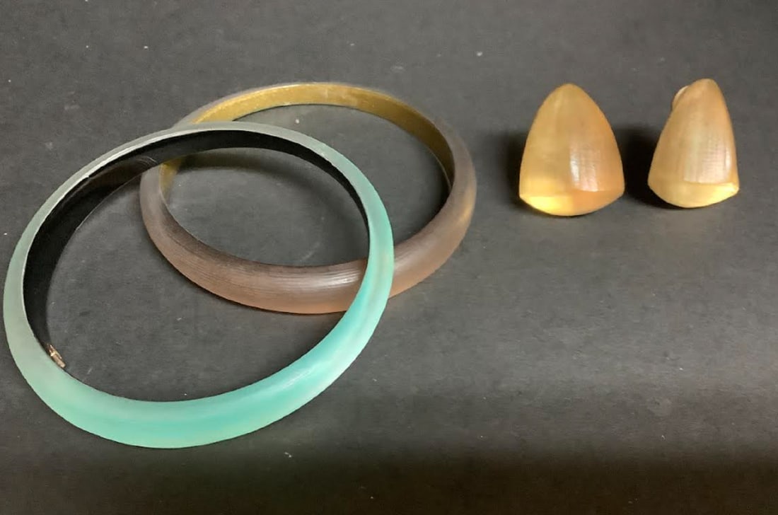 Alexis Bittar Bangles with earring set (1 of 6)