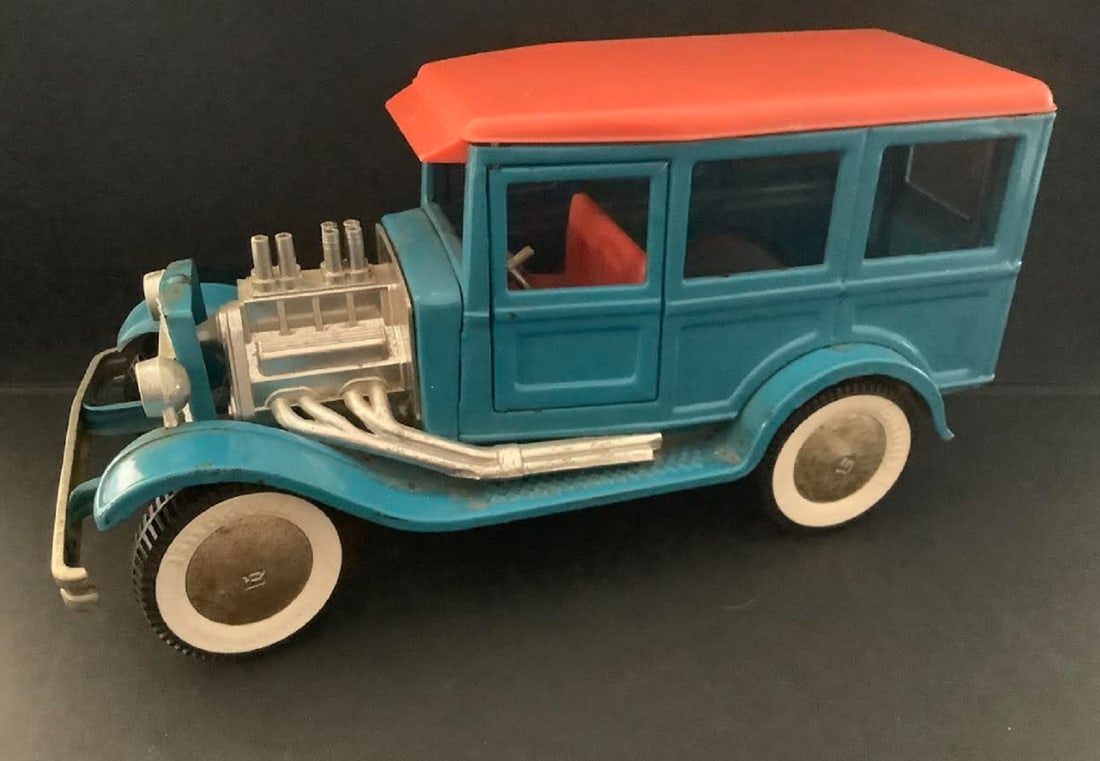 Buddy L Pressed Steel “Ol’ Buddy Woody Wagon?? Hot Rod Vehicle (1 of 8)