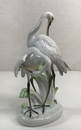 HEREND SIGNED TALL PAIR OF CRANES 5190