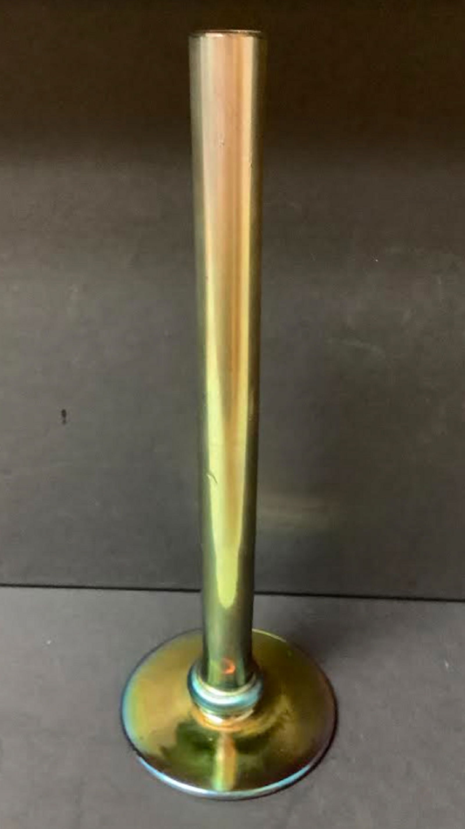 STEUBEN AURENE GOLD SIGNED VASE 2556 (1 of 6)