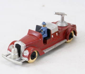 Tootsietoy Firefighter Truck With Driver: Tootsietoy Firefighter Truck Measures approx 4 1/2in