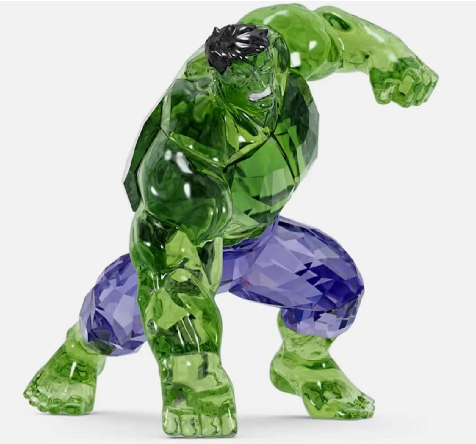 SWAROVSKI CRYSTAL FIGURINE MARVEL COMICS BOOKS THE INCREDIBLE HULK 5646380 WITH BOX (1 of 5)