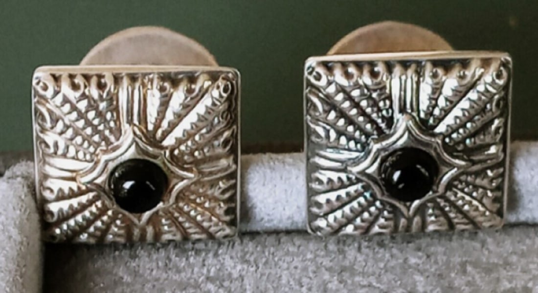 Gianmaria Buccellati Sterling Silver Cufflinks With Orig Box (1 of 4)
