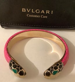BULGARI SERPENTI FOREVER CUFF BRACELET