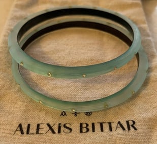 ALEXIS BITTAR BANGLE CUFF SET