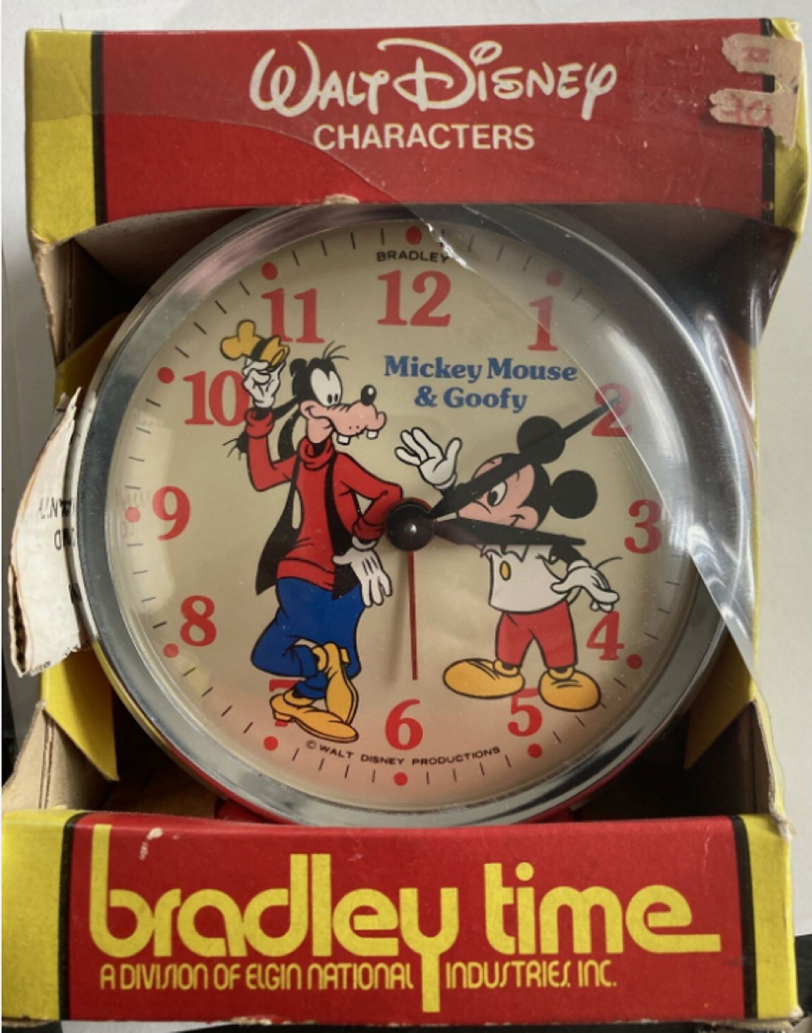 Mickey Mouse Alarm Clock With Box (1 of 4)