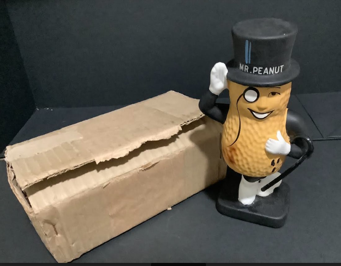 MR. PEANUT FIGURINE IN ORIGINAL BOX Made in JAPAN (1 of 5)