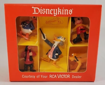 Marx Disney  Disneykins Set of 5 in Orig Box 1961