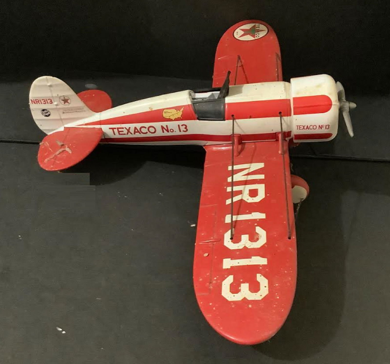 TEXACO No. 13 Collector's Series Model Airplane Bank with Orig Box (1 of 7)