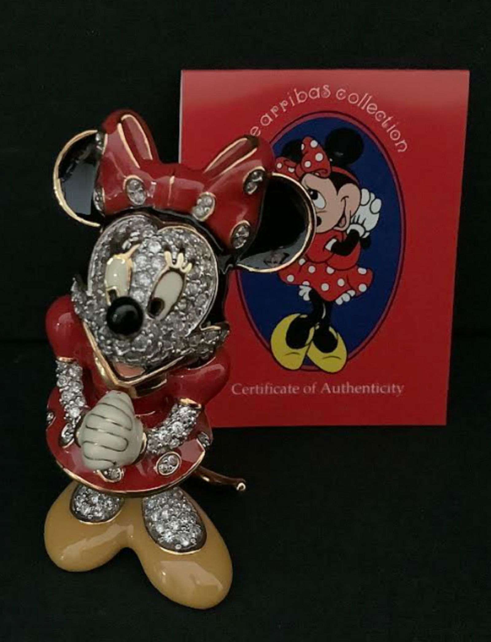 swarovski Disney Arribas Brother Mickey figurine with box (1 of 7)