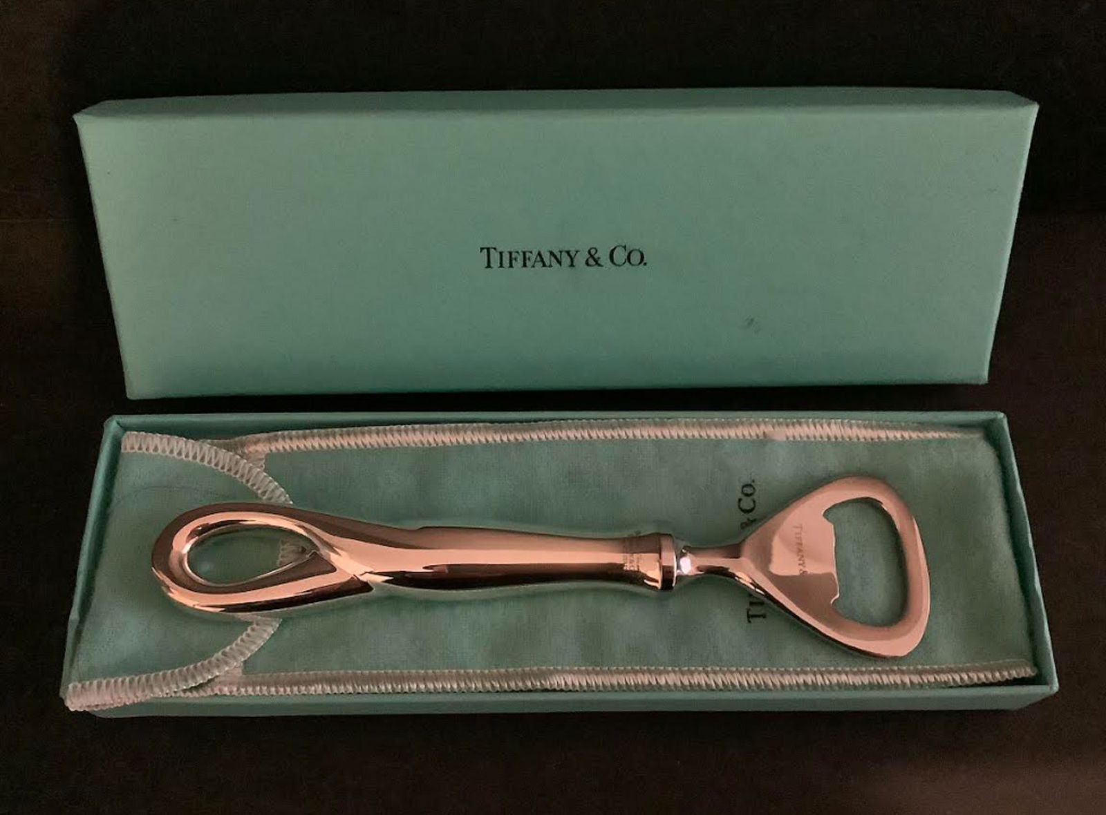 Tiffany & Co Sterling Silver Bottle Opener With Original Box (1 of 5)