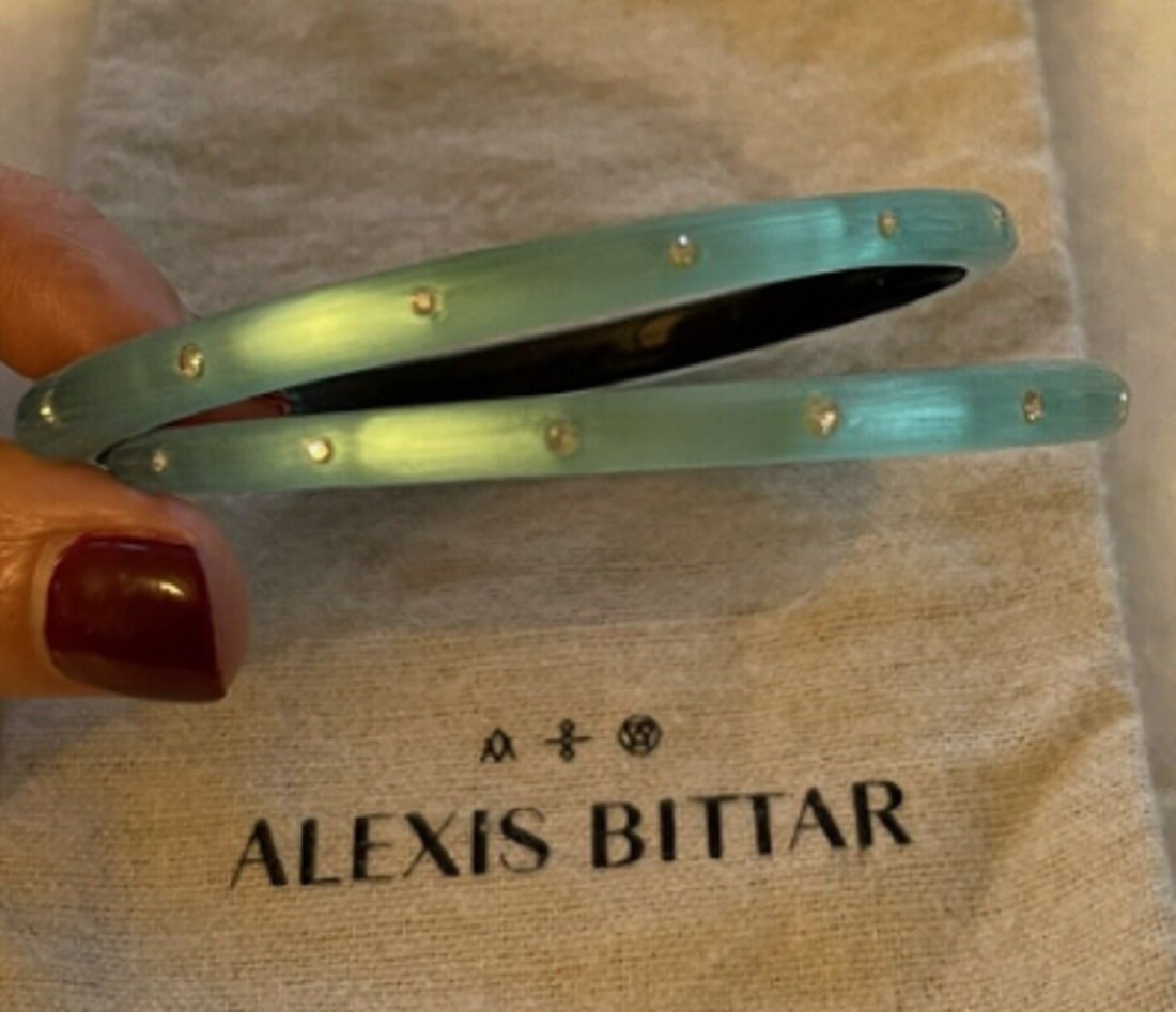 ALEXIS BITTAR BANGLE CUFF SET (1 of 3)