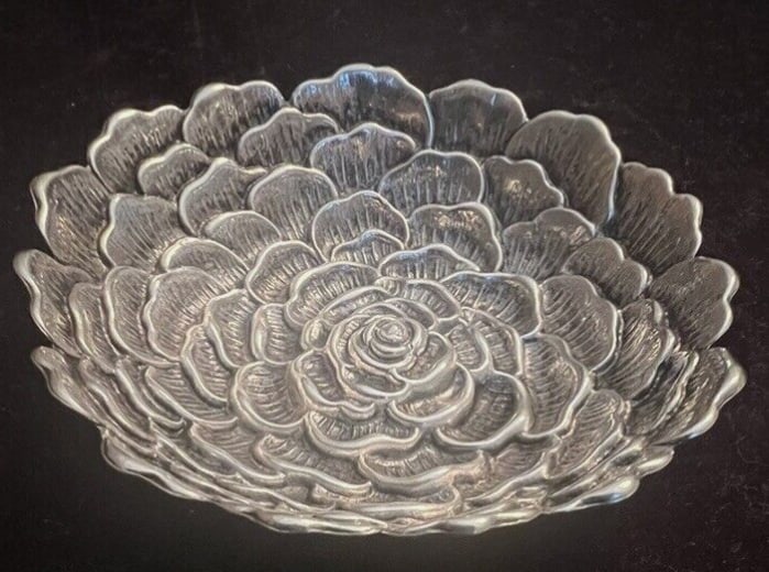 Buccellati Sterling Silver Flower Dish (1 of 5)