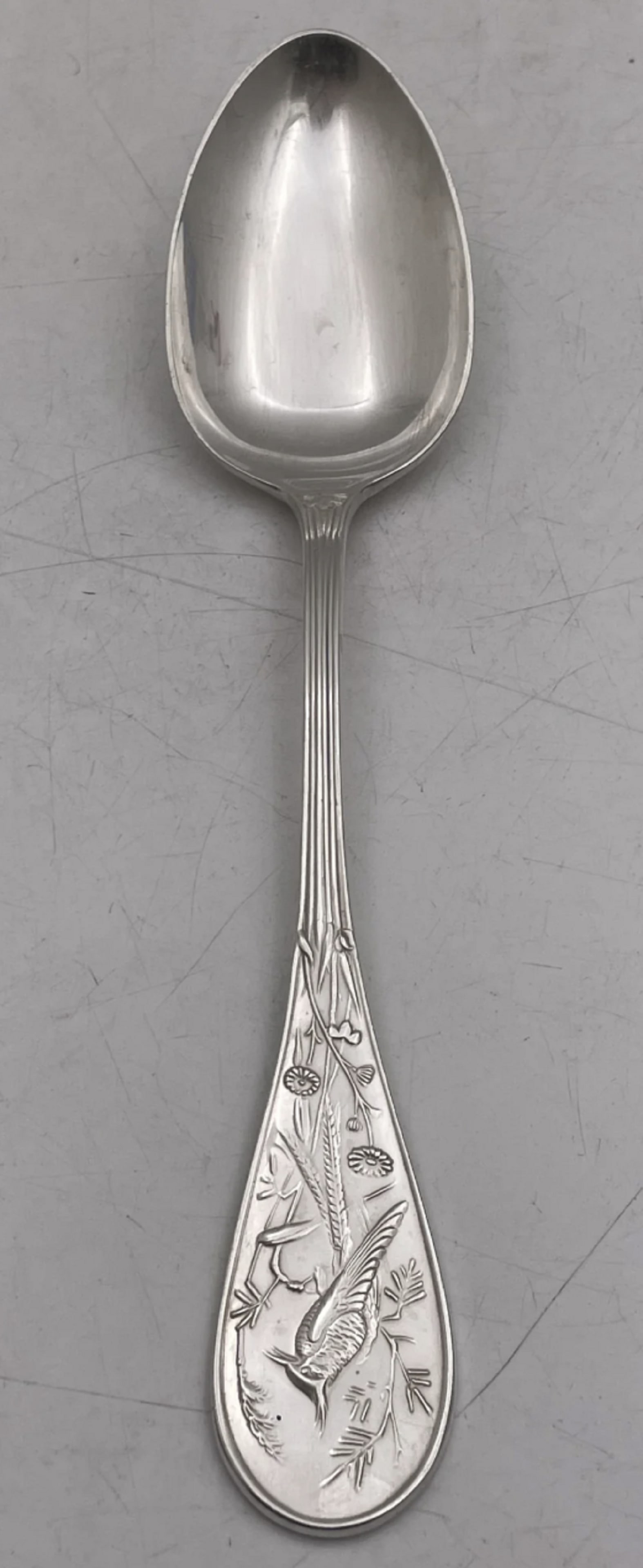 Tiffany & Co. Sterling Silver Tablespoon in Audubon Pattern (1 of 5)