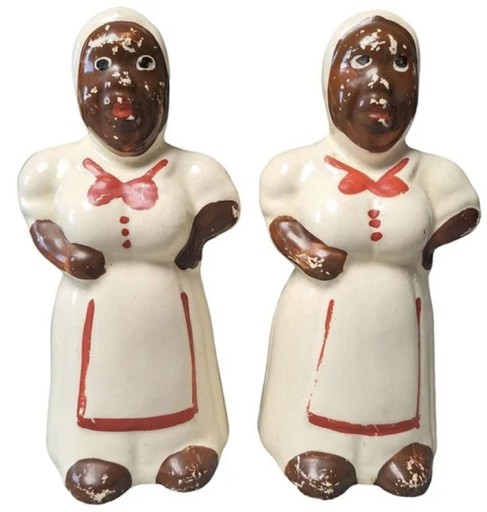 Black Americana Era AUNT JEMIMA CERAMIC DOLL FIGURINE COIN  BANK (1 of 5)
